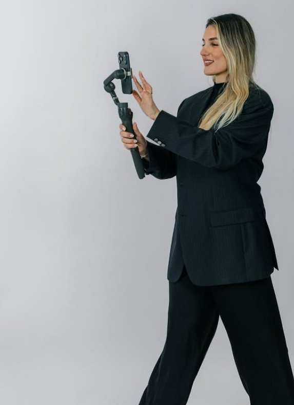 Antea filming with gimbal